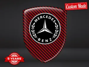 Mercedes Banners Parabrisas Auto Estilo Premium Alta Calidad